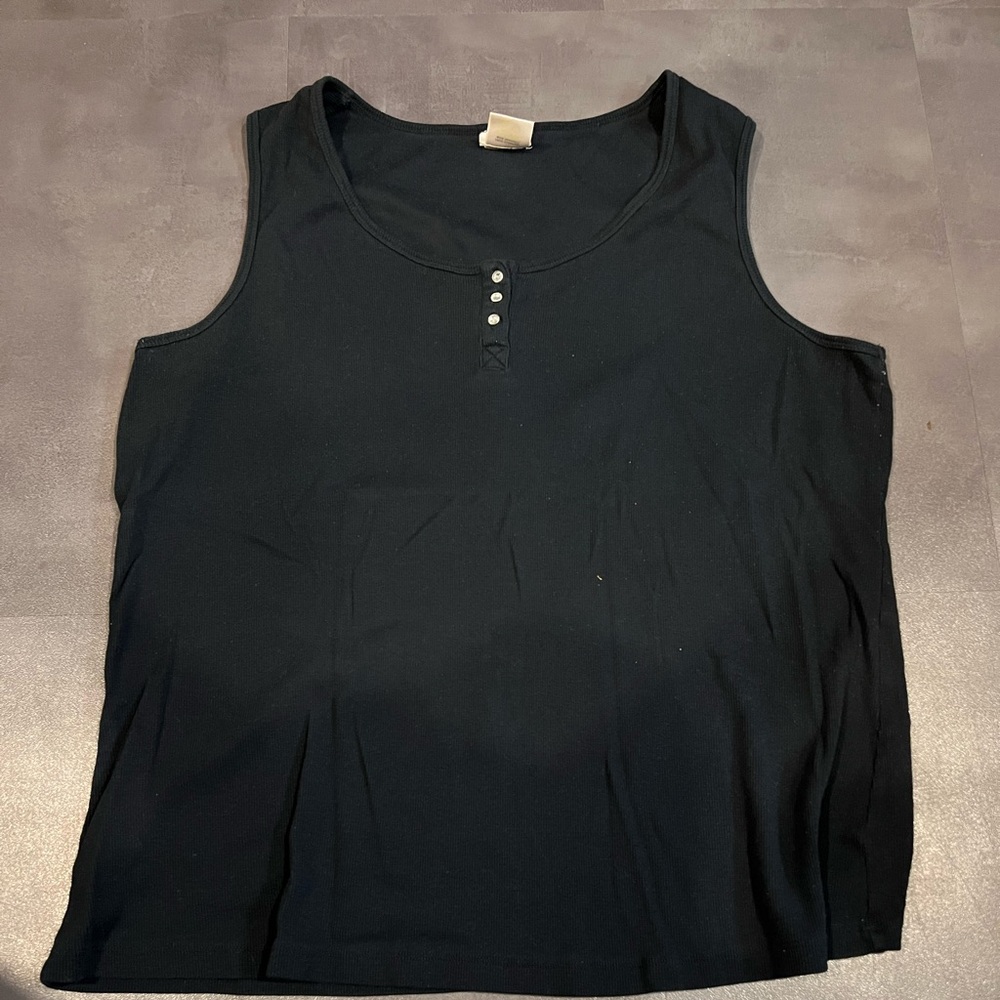 Midtown Black Top 2X